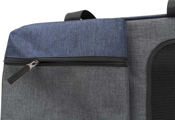 Ryggsäck Tara, 2 i 1, 25 × 38 × 50 cm, <7 kg, grå/blå