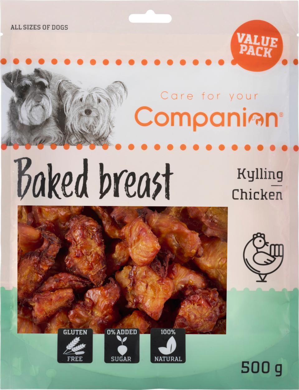 Companion baked chicken breast XXL