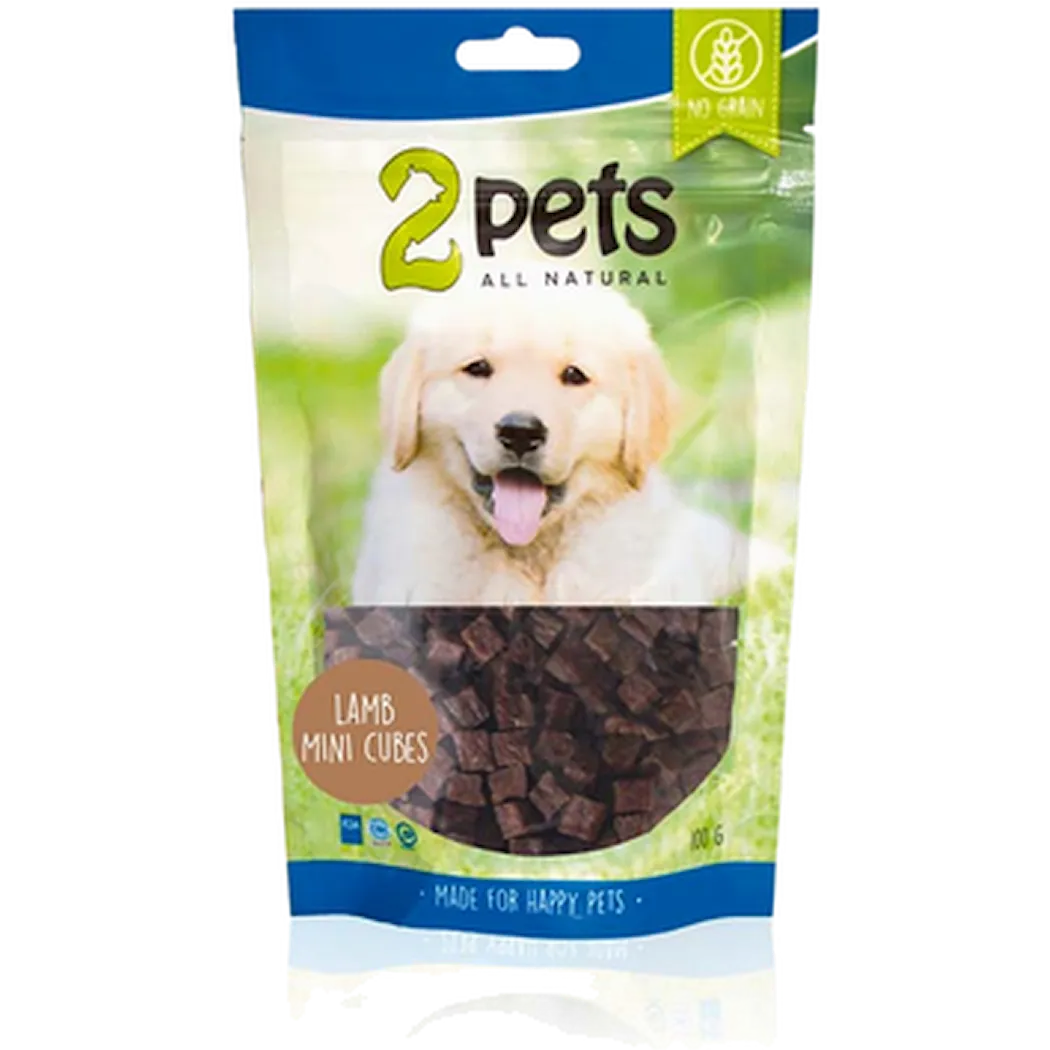 2pets Dogsnack Lamb MiniCubes