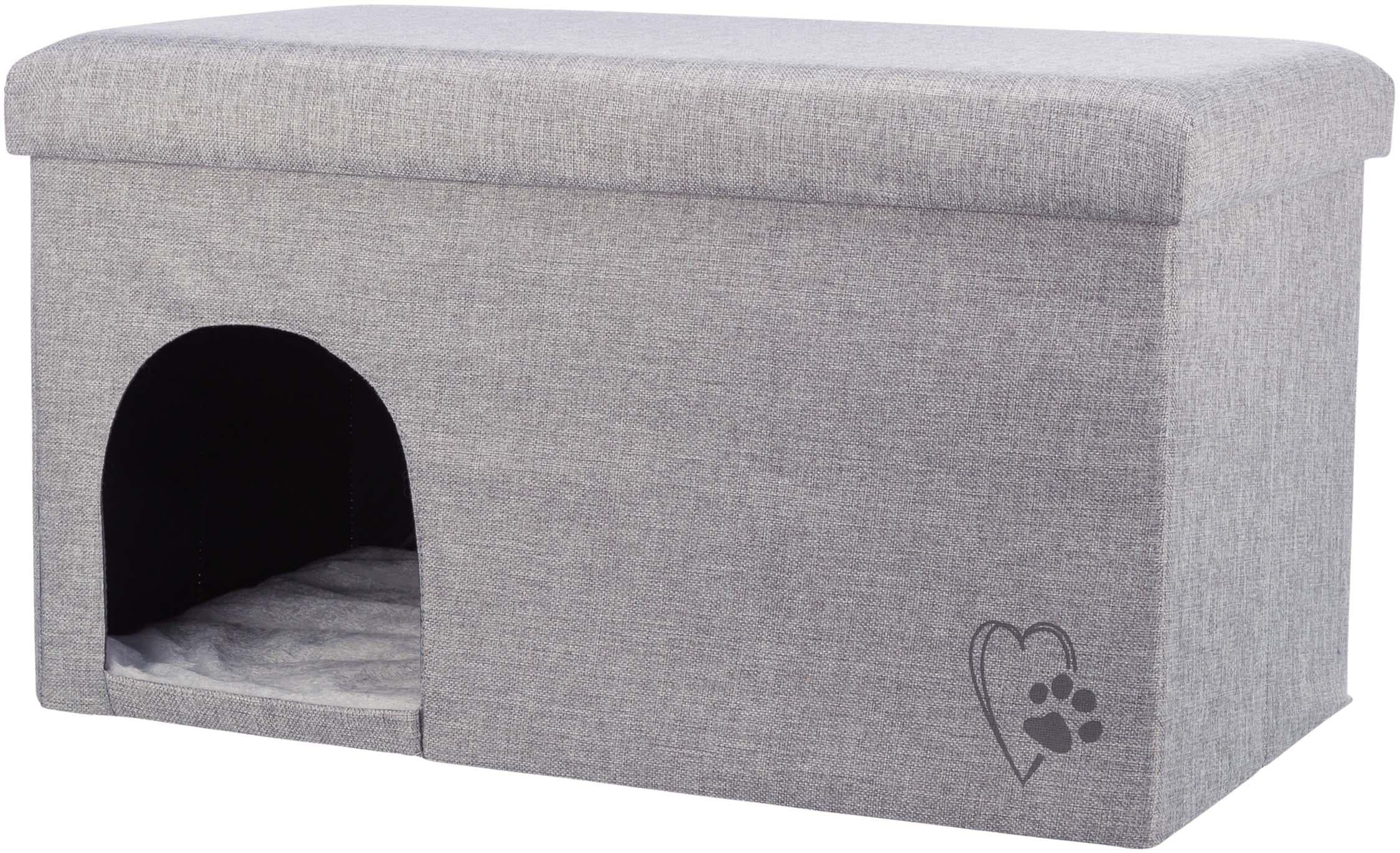 Koja Kimy, 72 × 40 × 40 cm, ljusgrå