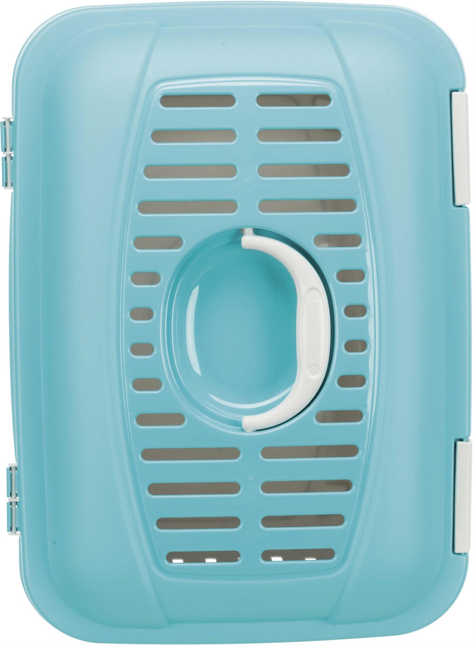 Transportbur Midi-Capri 44xh33x32 cm, grå/blå