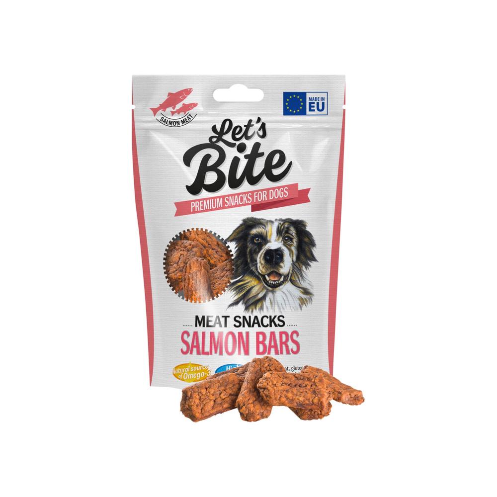Let'S Bite Lets Bite Meat Snacks, Laxstänger X 12