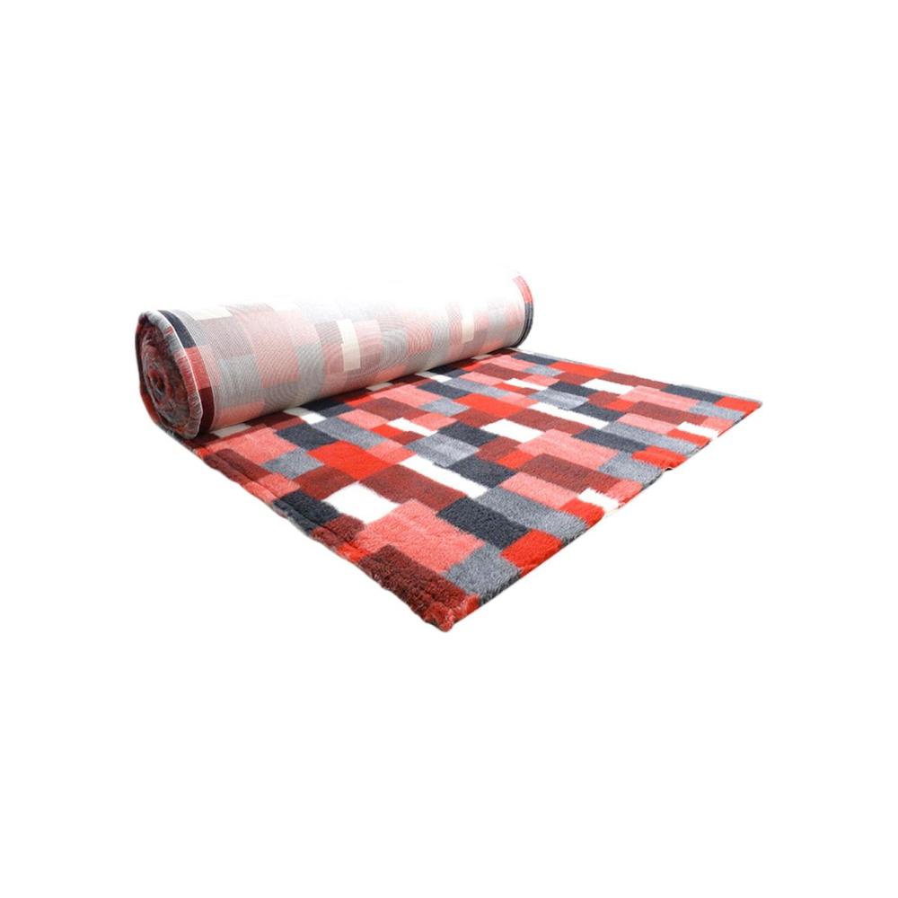 Companion Profleece Patchwork Tæppe Med Poter