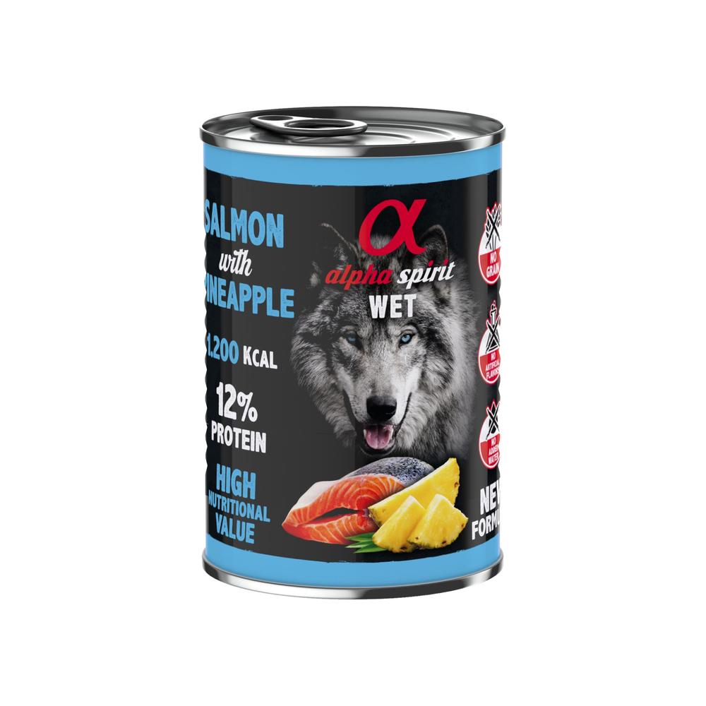 Alphaspirit Alphaspirit Salmon With Pineapple 400 G X 6