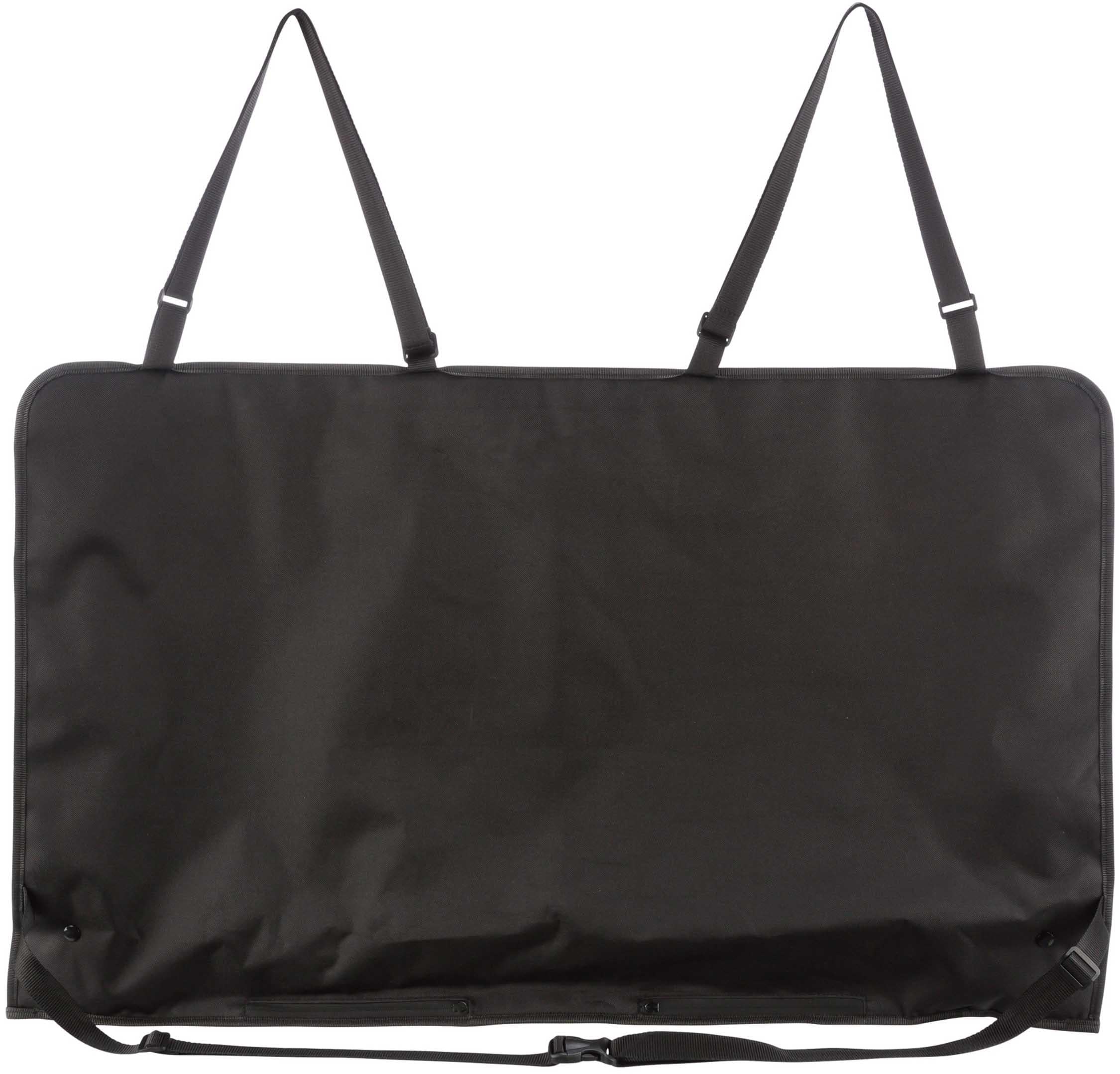 Bilsäte dyna, dubbelt, 95 × 10 × 50 cm, svart