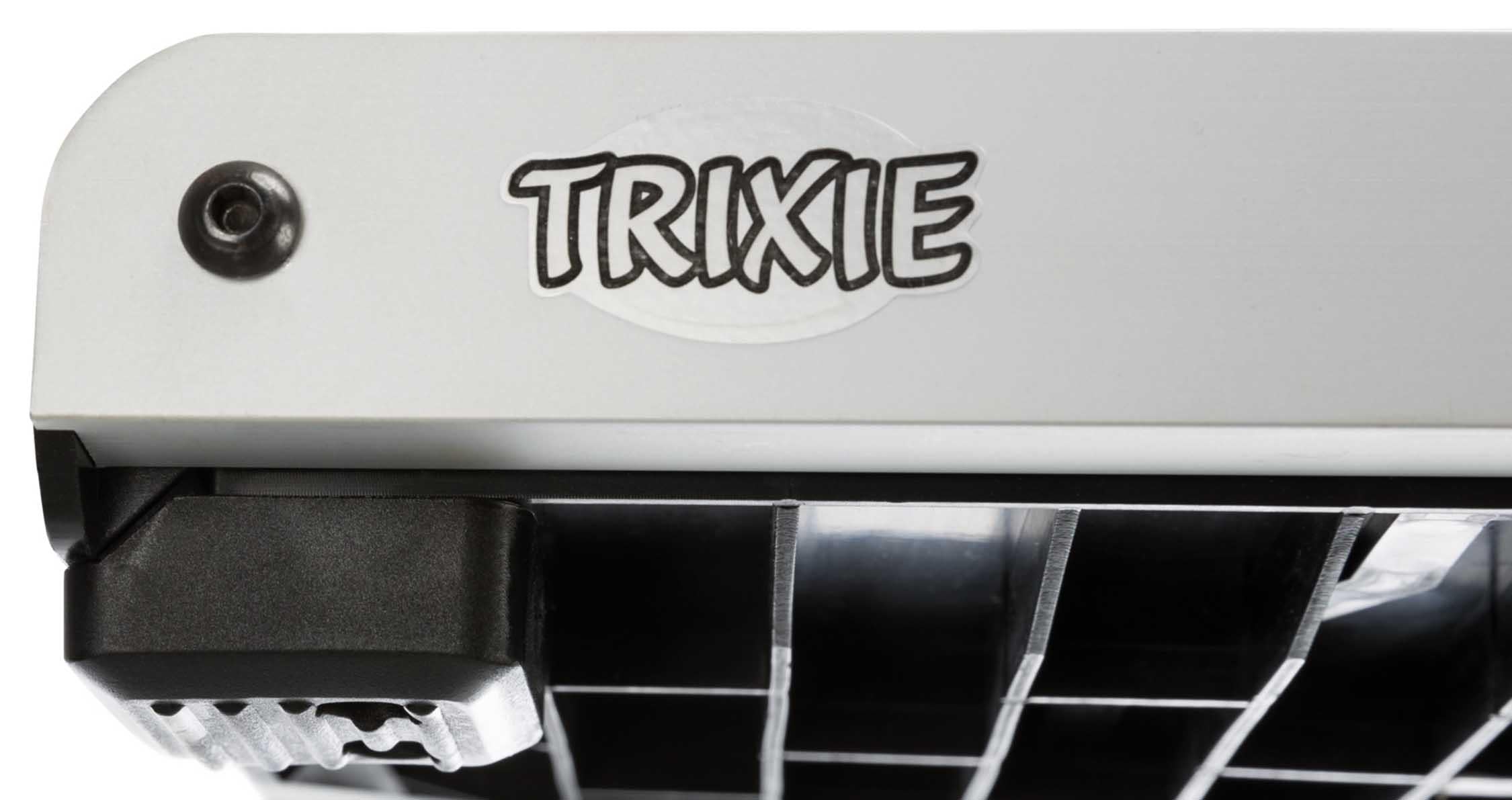 Trappa 4-stegs, hopfällbar, alu. b: 37 cm, h: till 70 cm, d: till 160