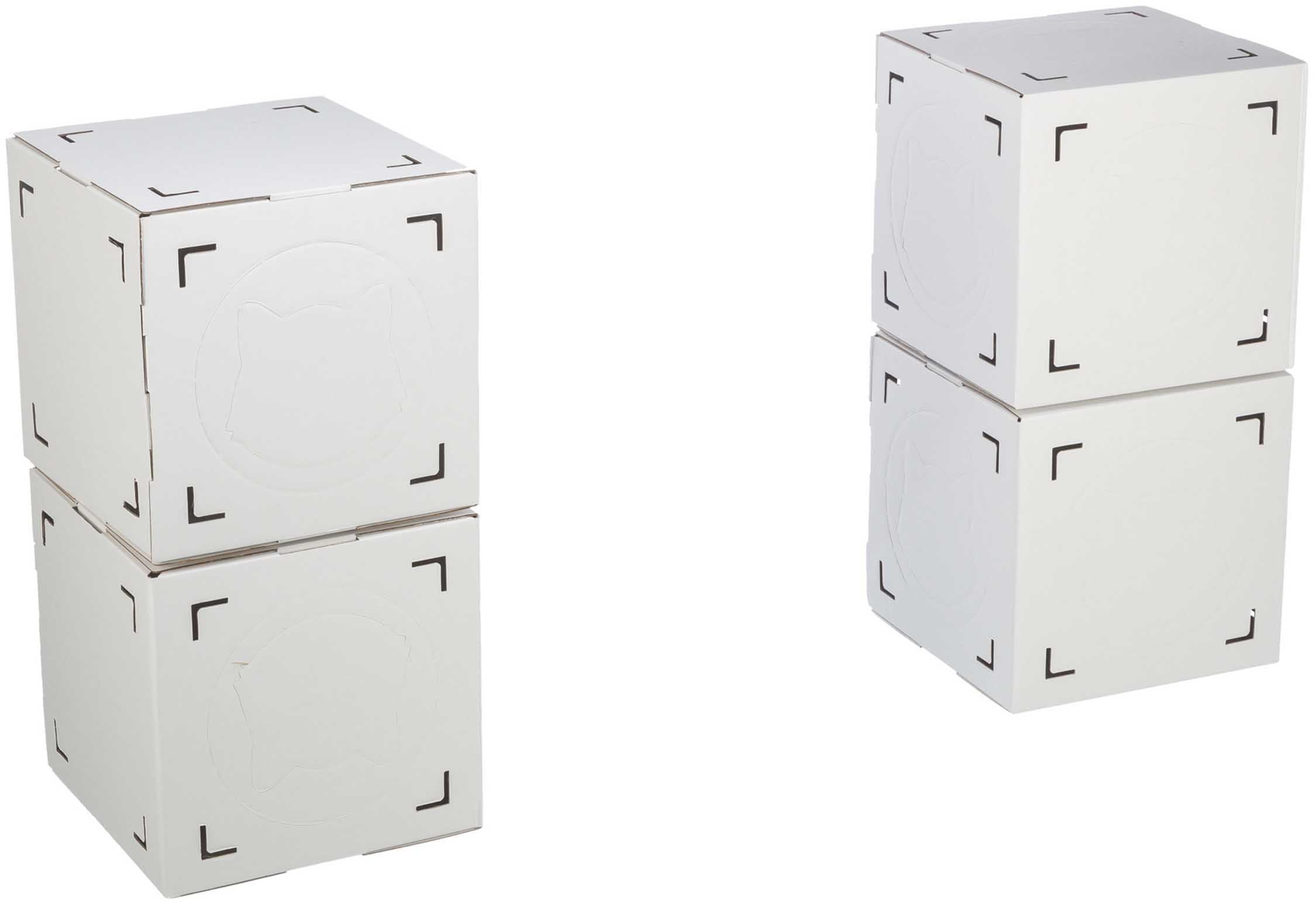 (BV)Finca Felice kattmöbel, wellpapp, 125 × 62 × 62 cm, vit