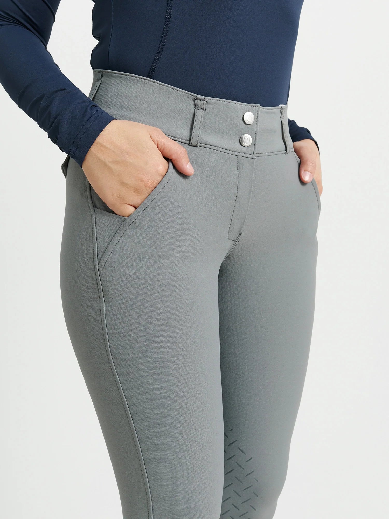 Jacson Rigmor Ridbyxa Knäskodd Grå