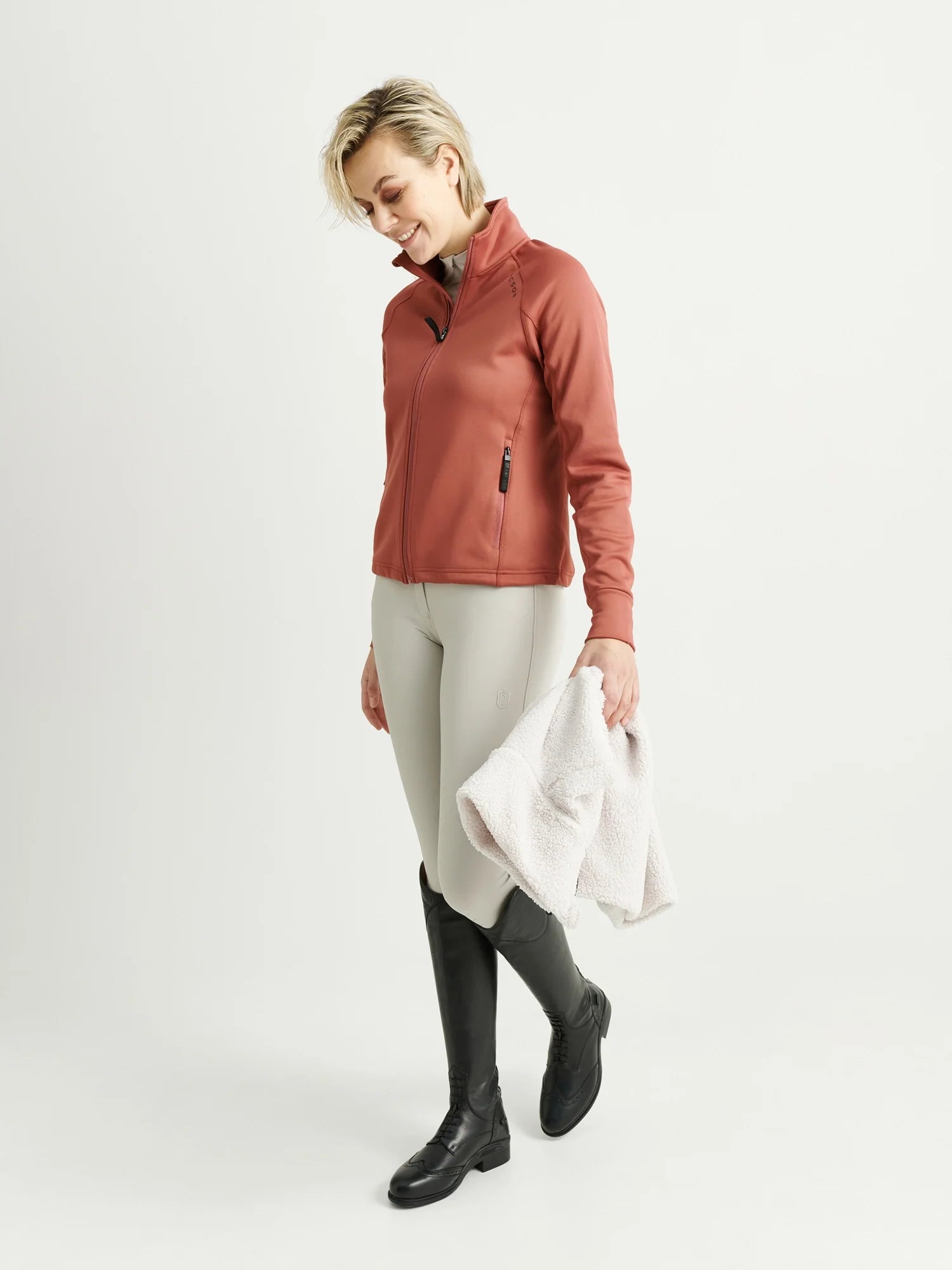 Jacson Rut Funktionsjacka Rosa