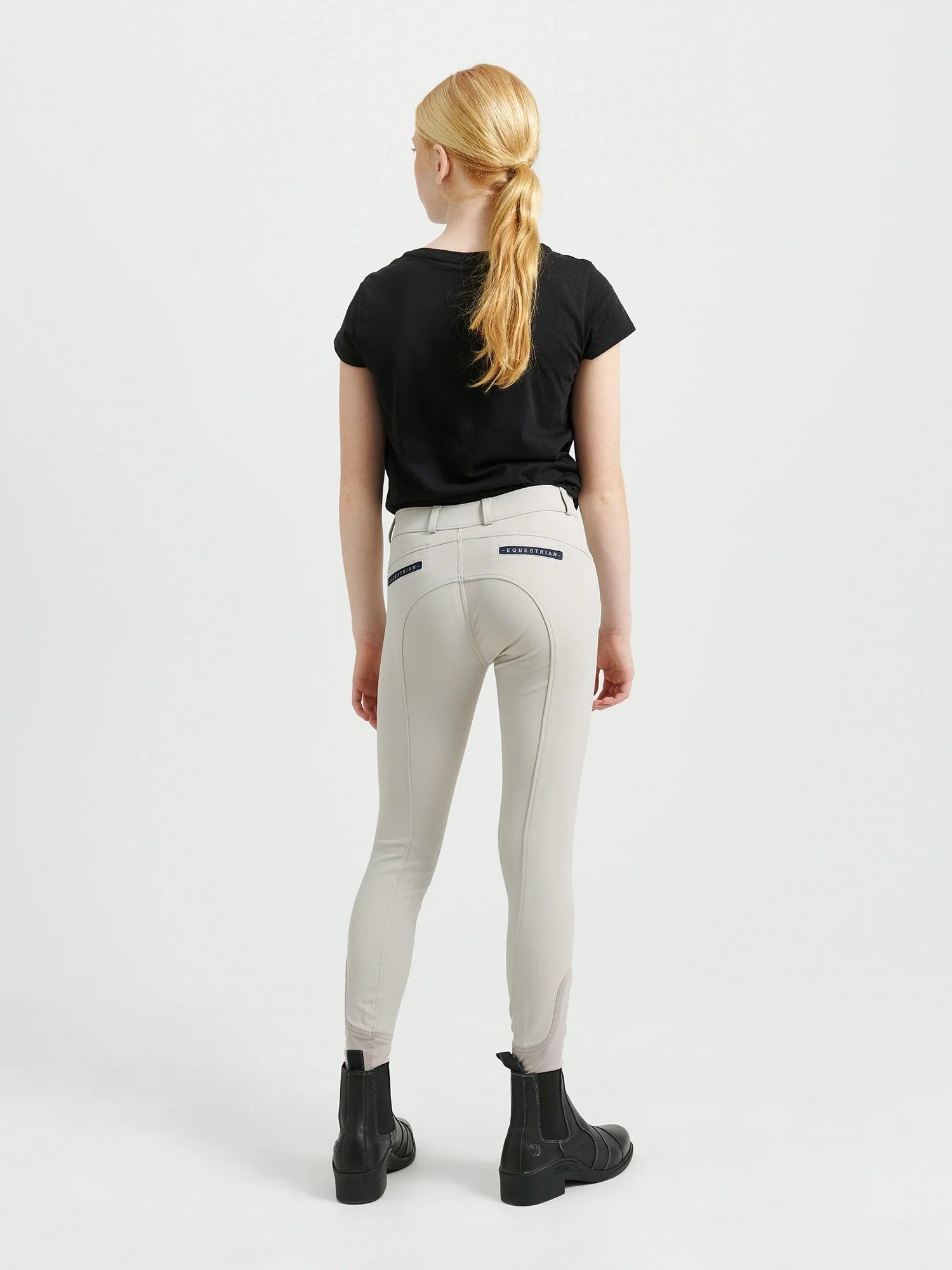 Jacson Barn/Junior Hedvig Ridbyxa Knäskodd Beige