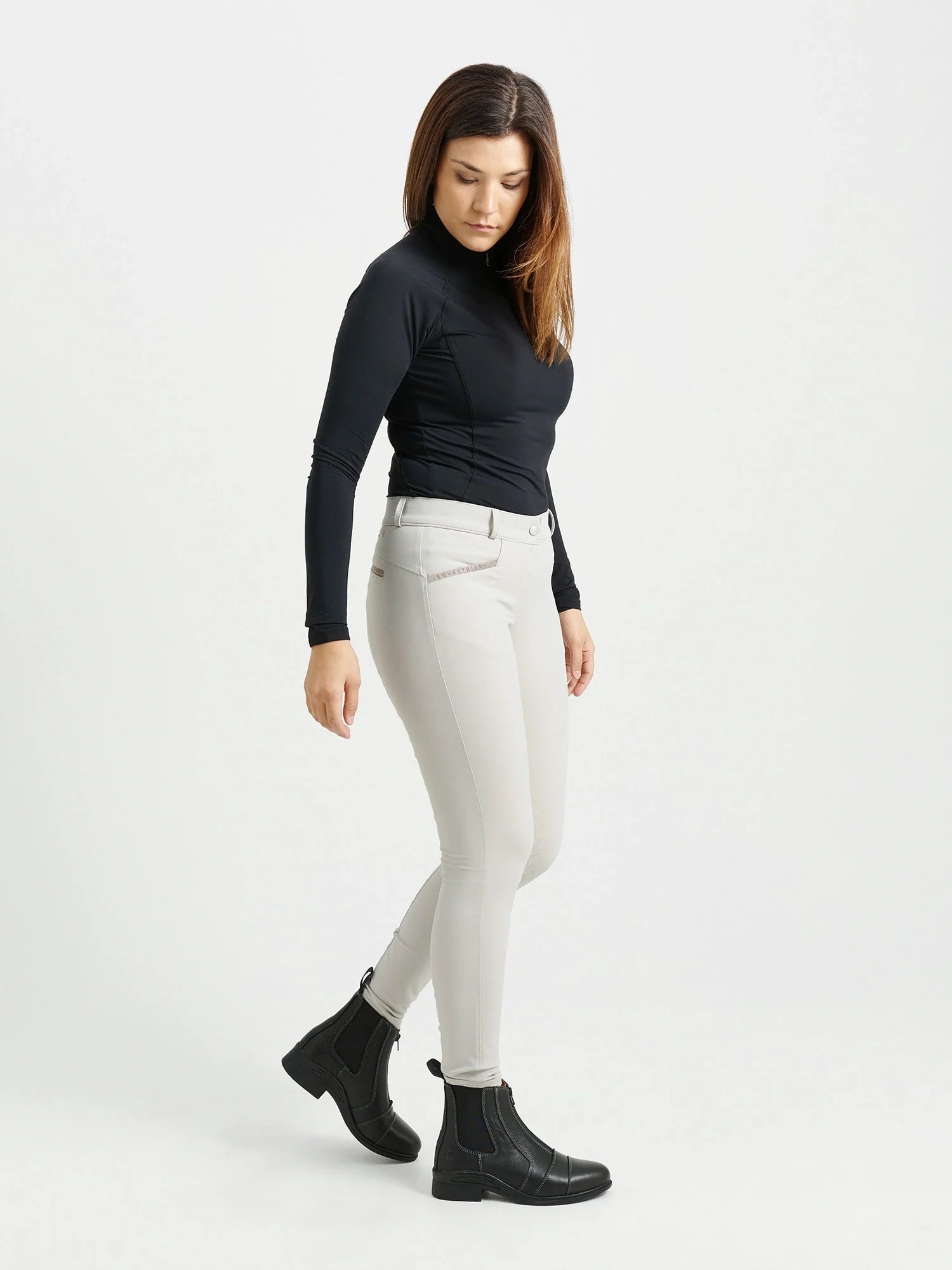 Jacson Hedvig Ridbyxa Helskodd Beige