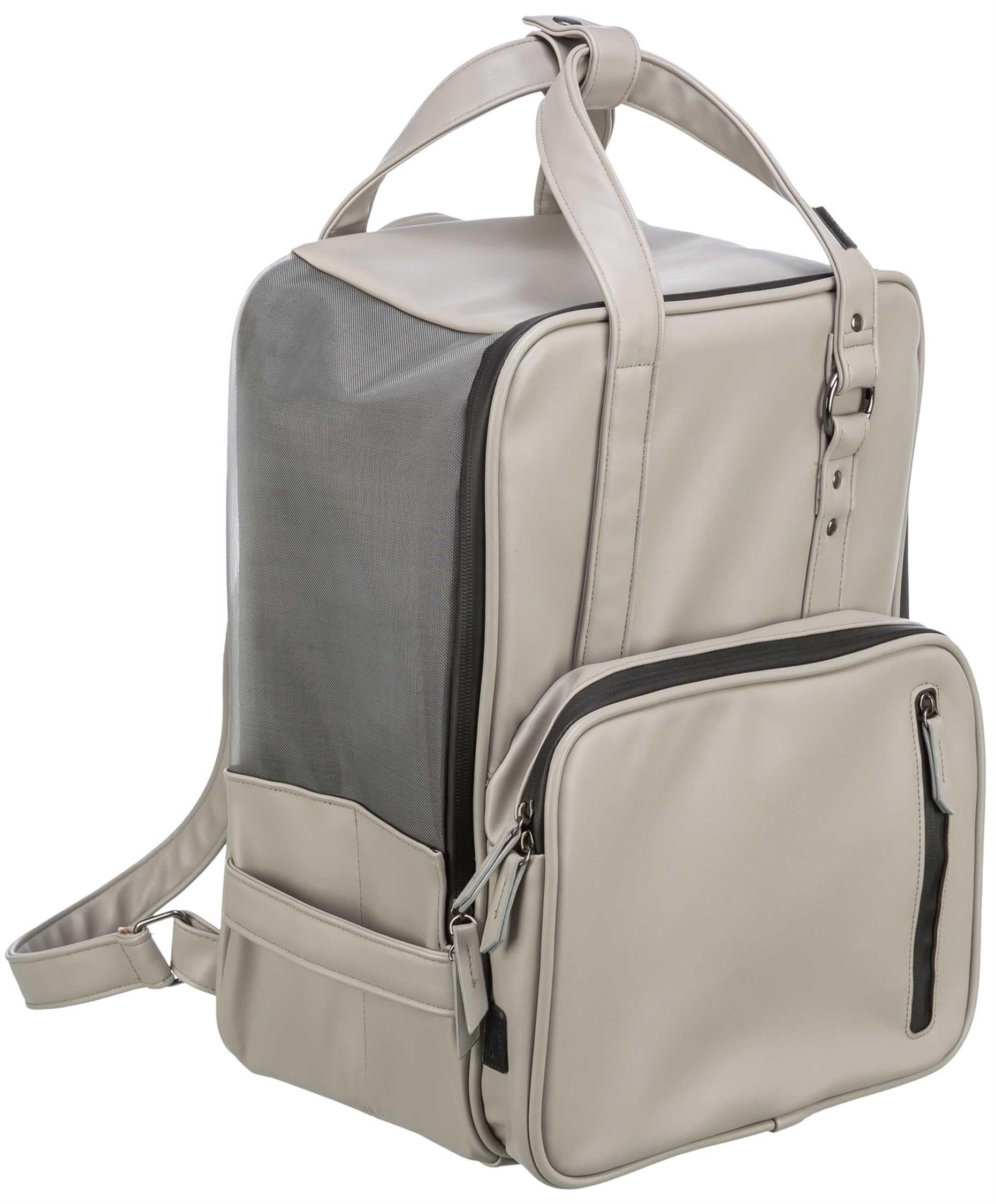 Ryggsäck Citystyle, 30 × 20 × 40 cm, ljusgrå