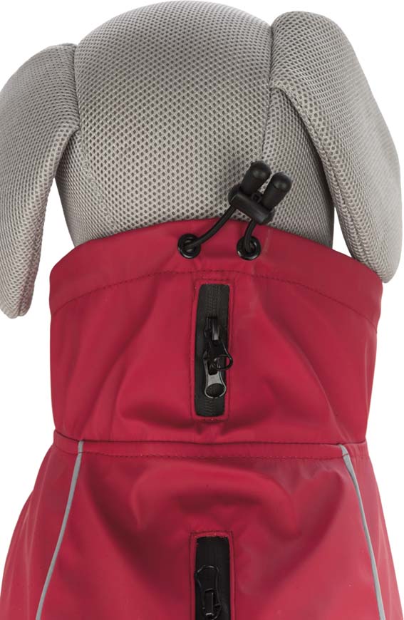 Vimy regntäcke, L: 55 cm, röd