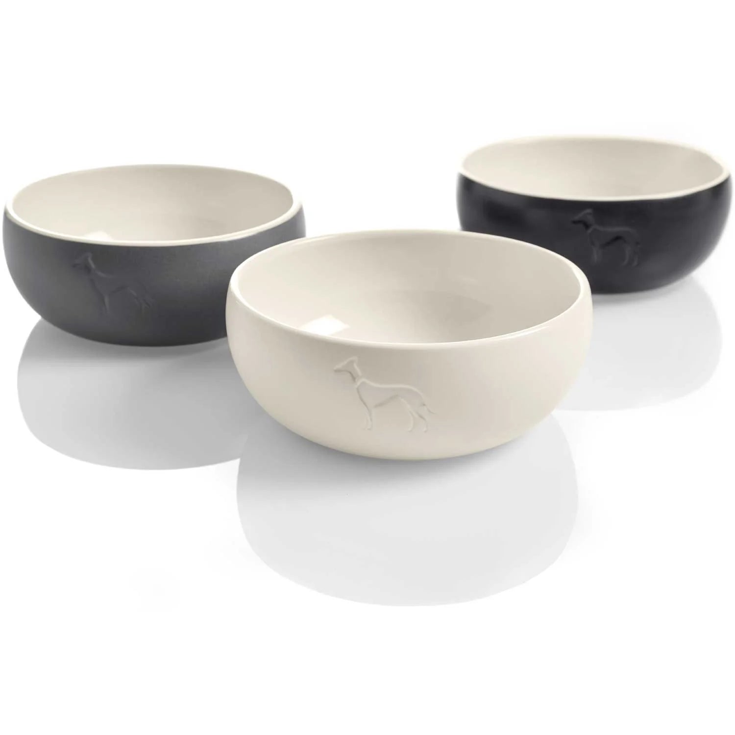 HUNTER Lund matskål keramik Vit