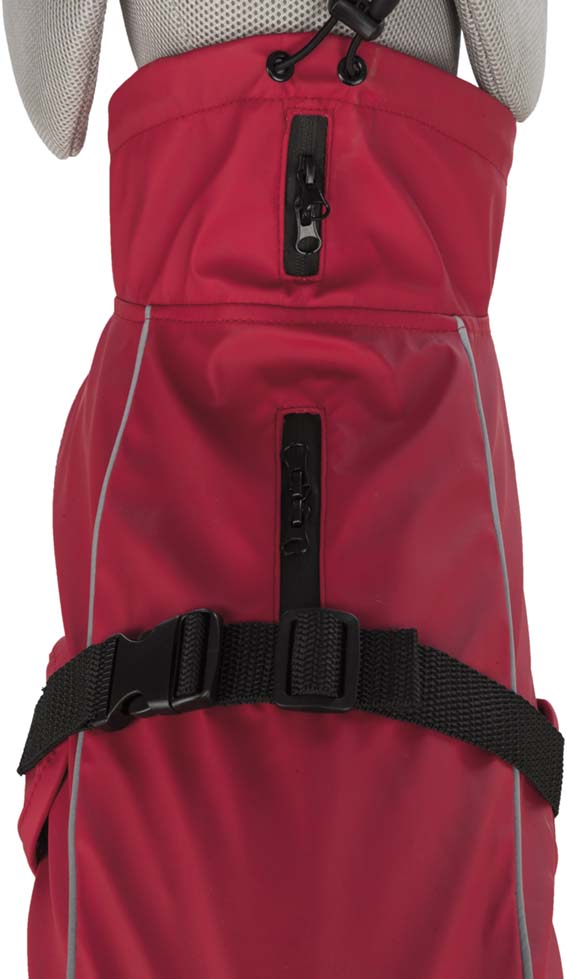 Vimy regntäcke, L: 55 cm, röd