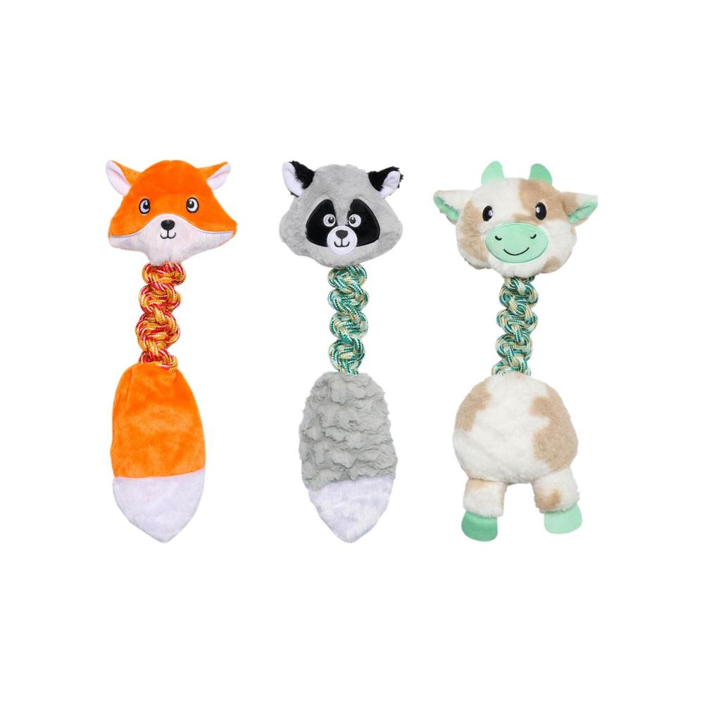 Companion Bungee-Leksak I Plysch, Assorterade X 6