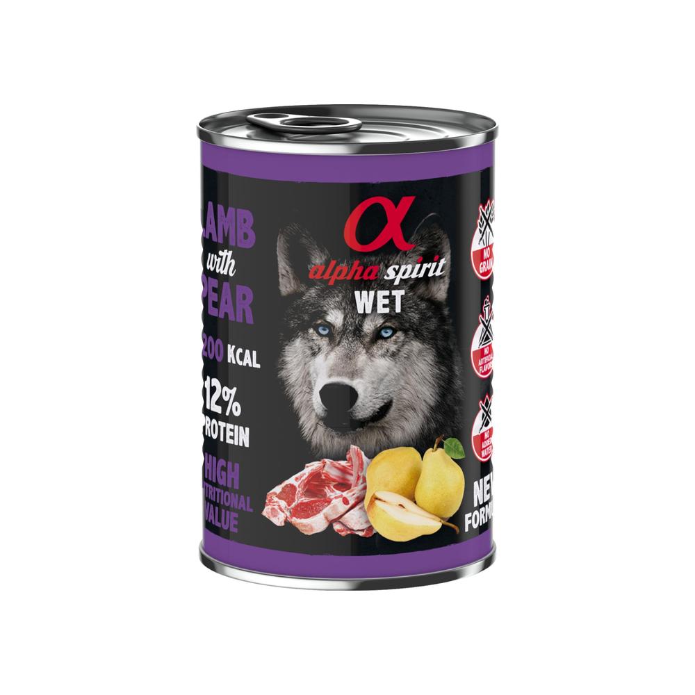 Alphaspirit Alphaspirit Lamb With Pear 400 G X 6