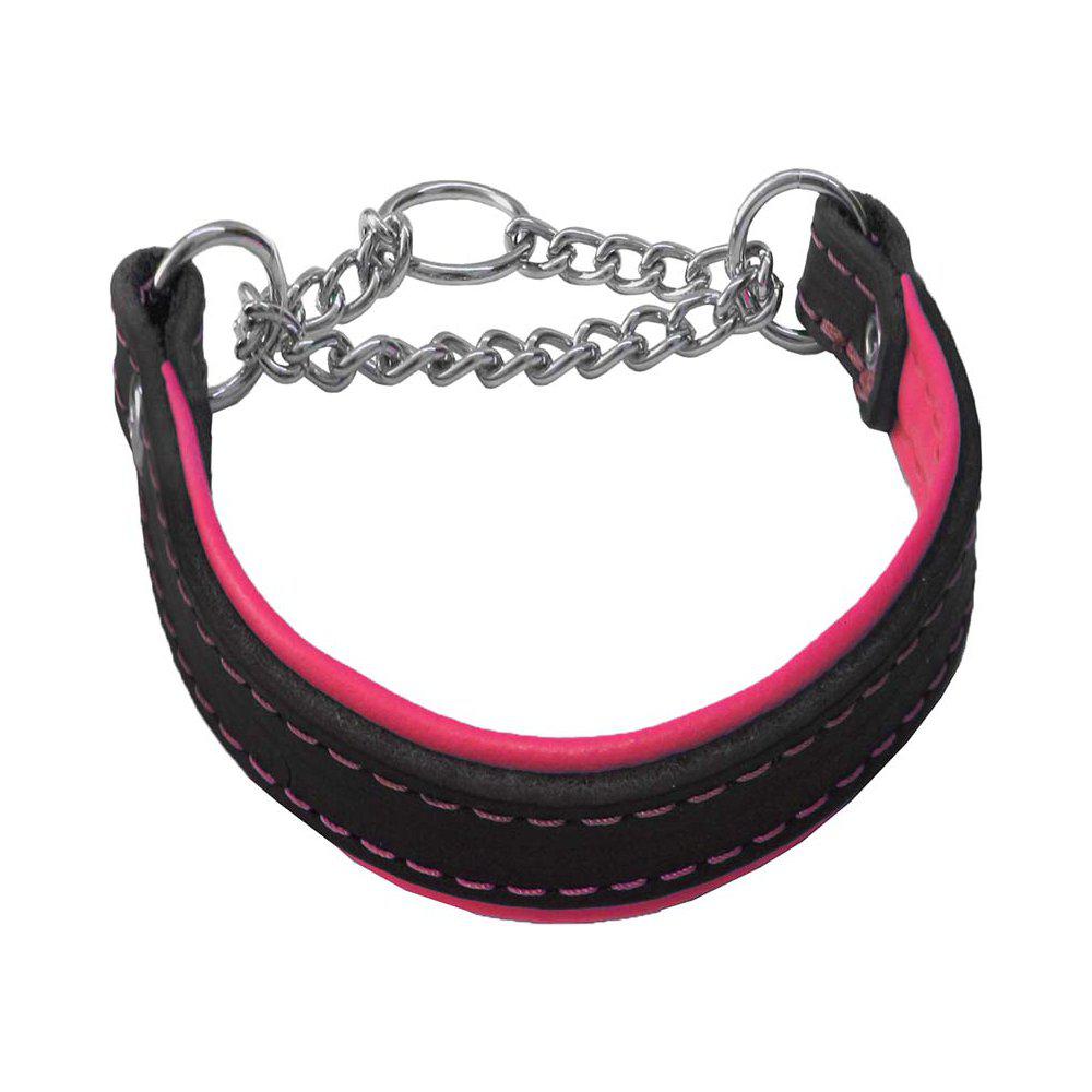 Alac Halvstryp Läder Svart/Cerise