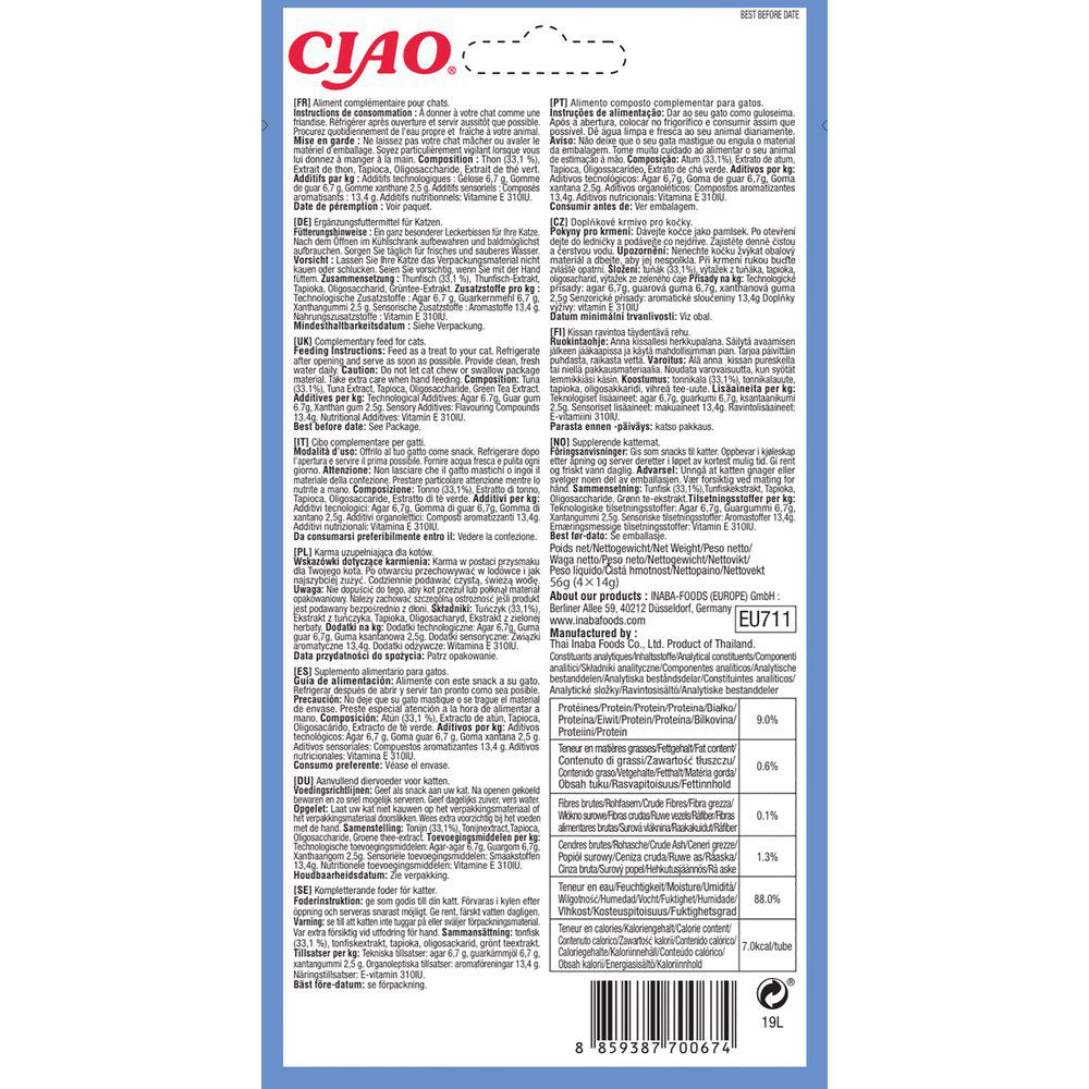 Churu Cat Pops Tuna4St