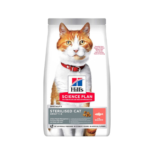 Hills SP Feline Adult Sterilised Salmon