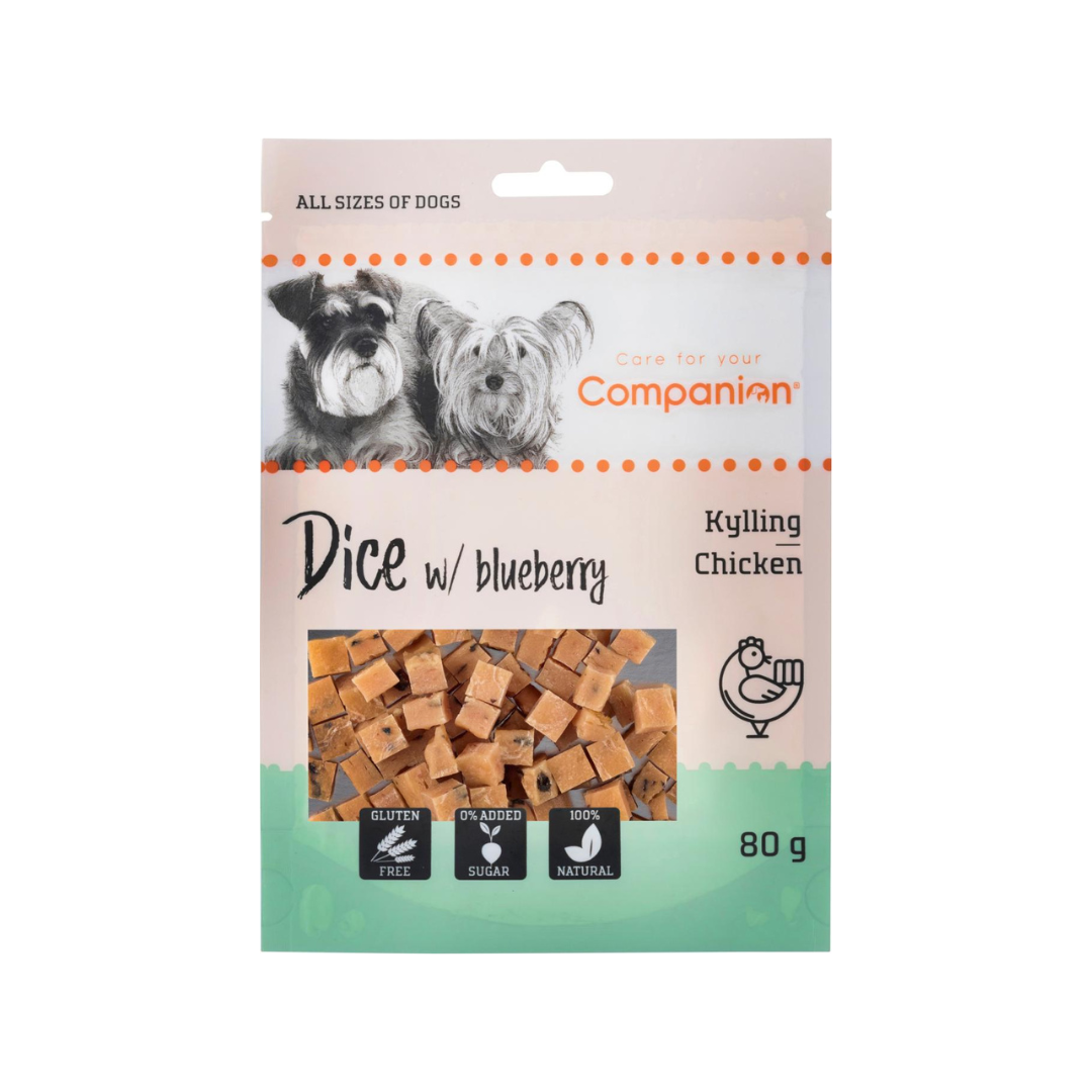 Companion Dice m/blåbär Kyckling