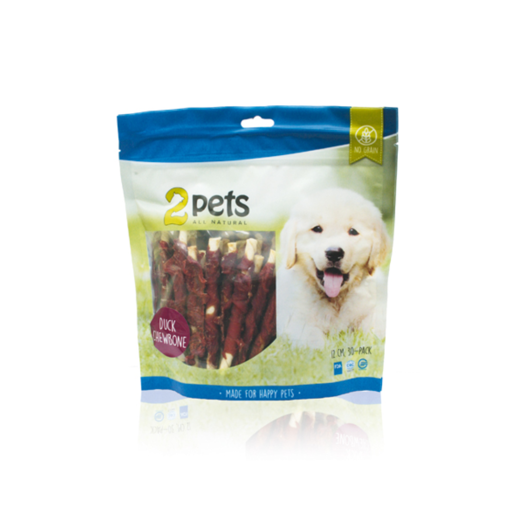 2pets Tuggpinne m ankfilé 12cm 30-pack