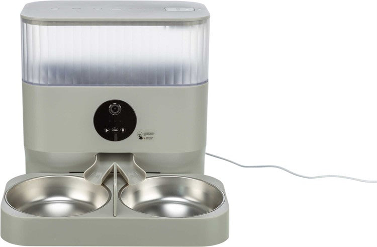 Trixie Matskål Dubbel Vit