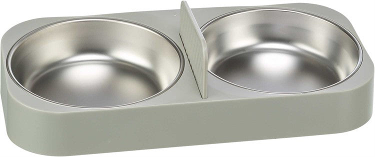 Trixie Matskål Dubbel Vit