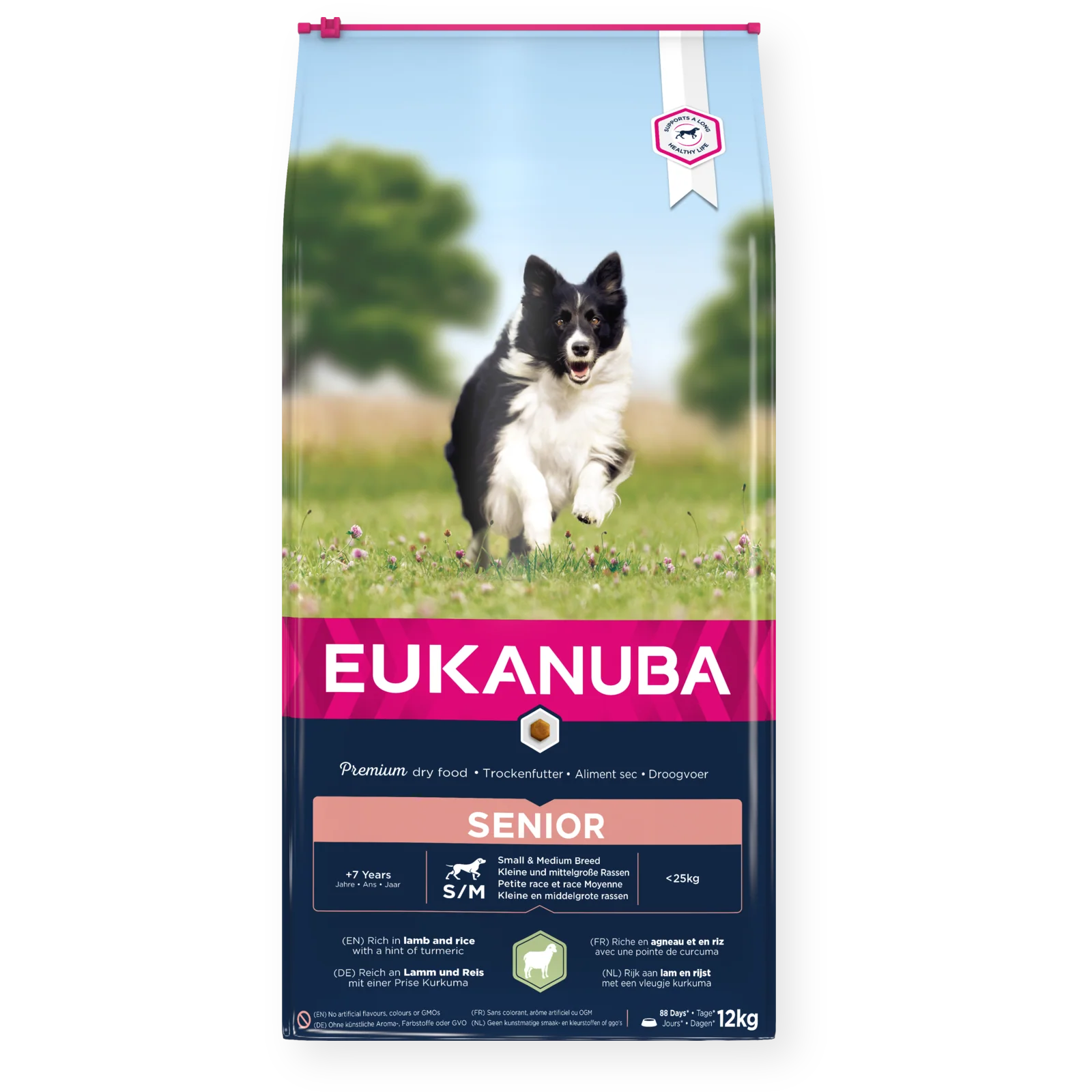 Eukanuba Dog Senior Small/Medium Breed Lamb & Rice