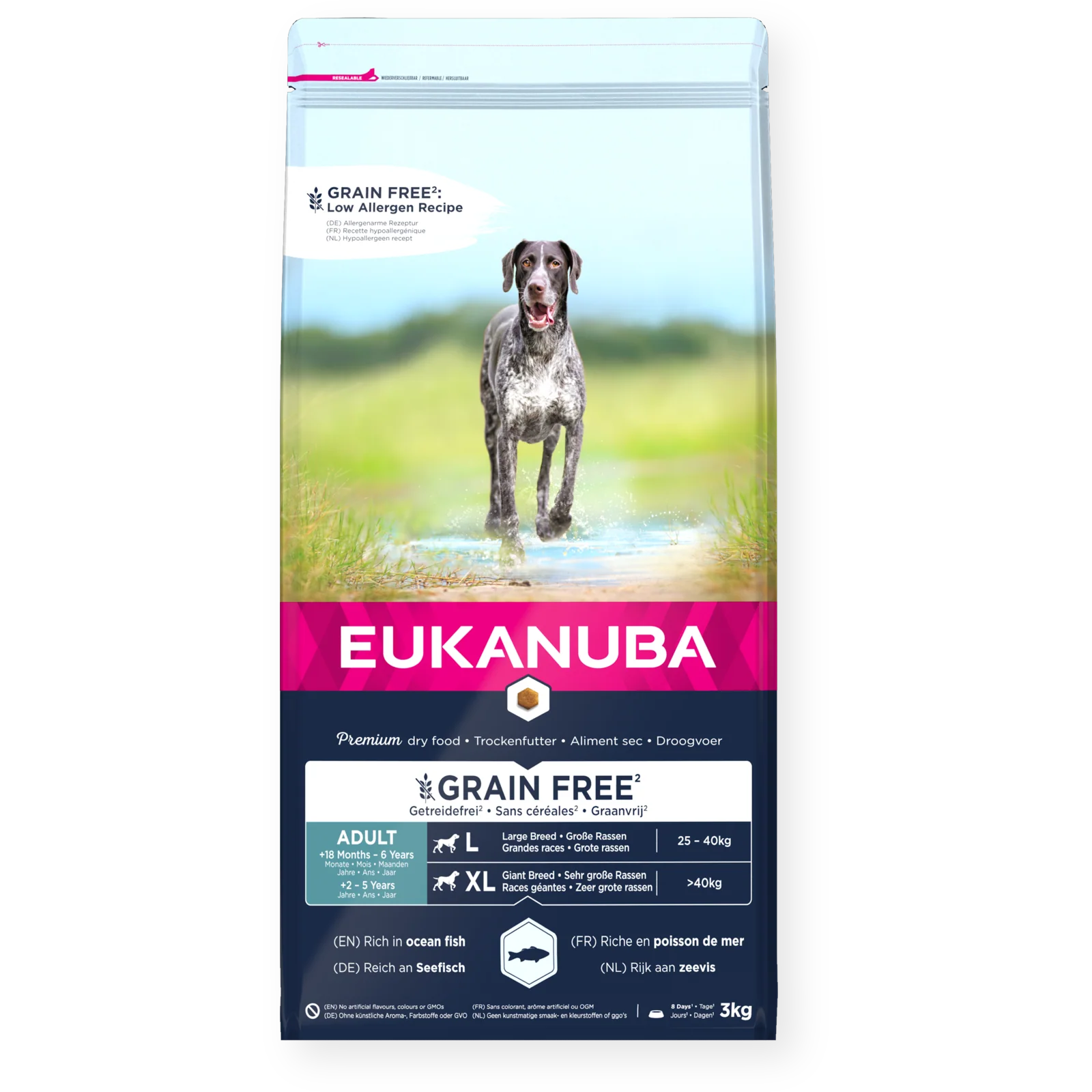 Eukanuba Dog Grain Free Adult Large/XL