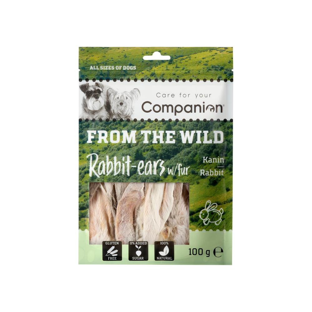 Companion From The Wild, Kaninøre Med Pels X 12