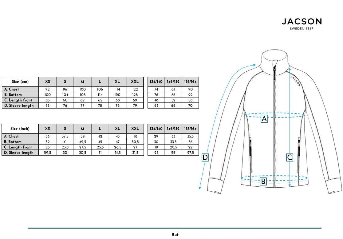 Jacson Barn/Junior Siv Funktionströja Brun