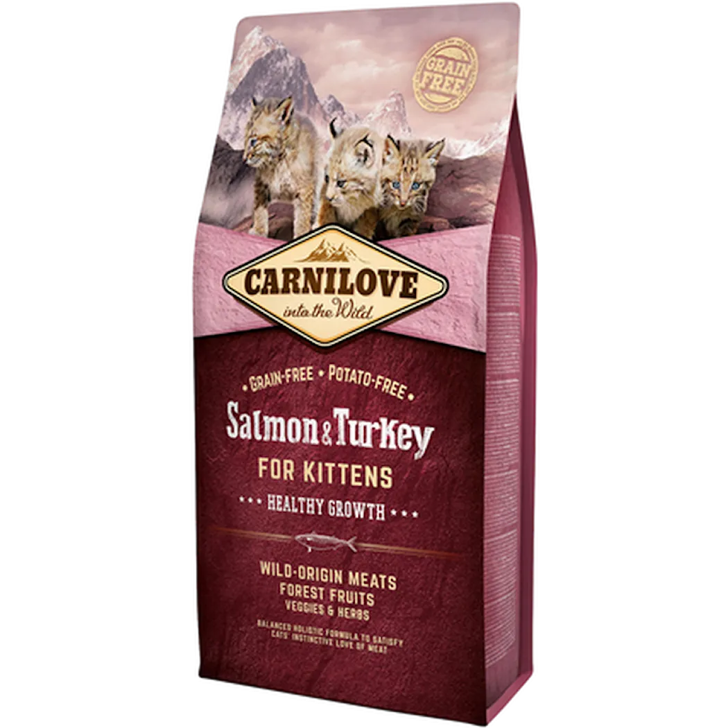 Carnilove Salmon-Turkey Kitten Healthy Growth