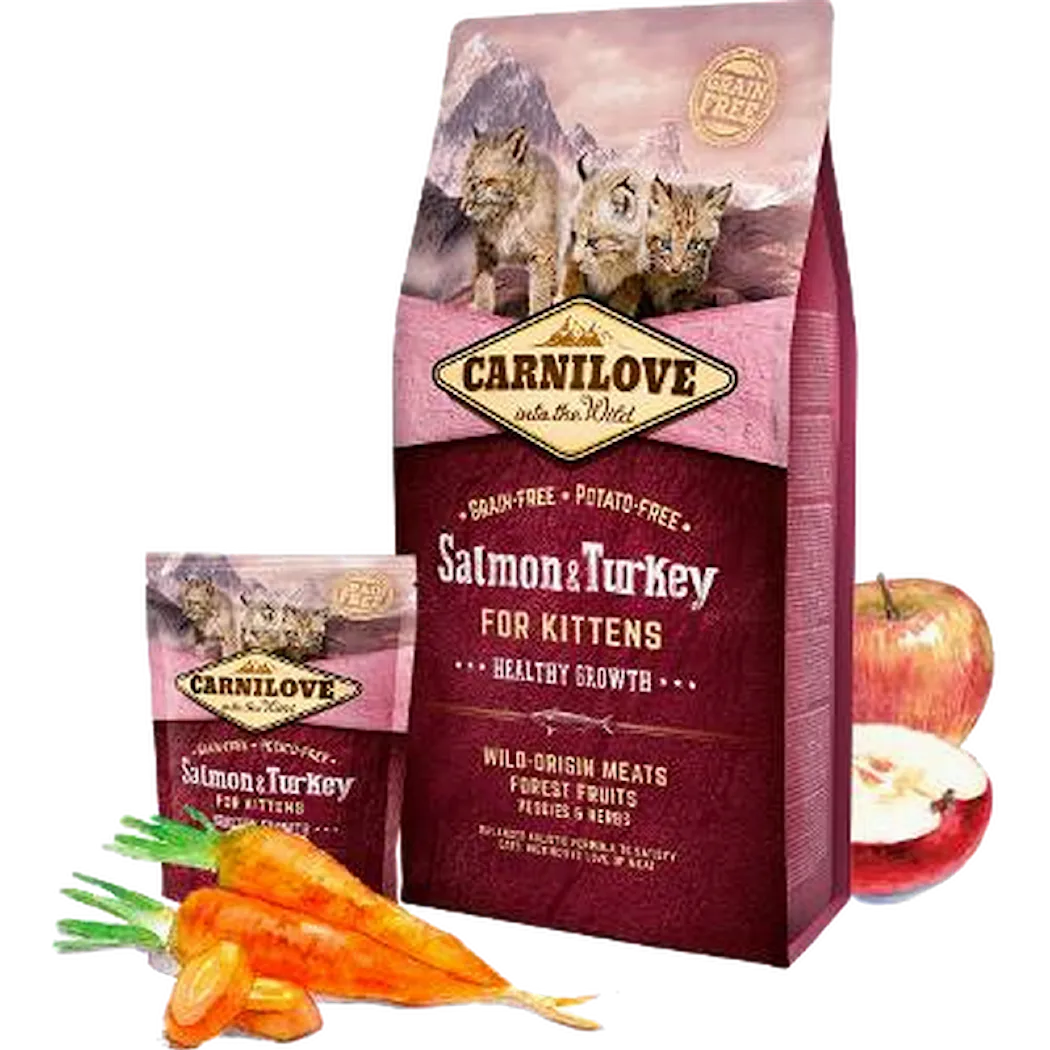 Carnilove Salmon-Turkey Kitten Healthy Growth