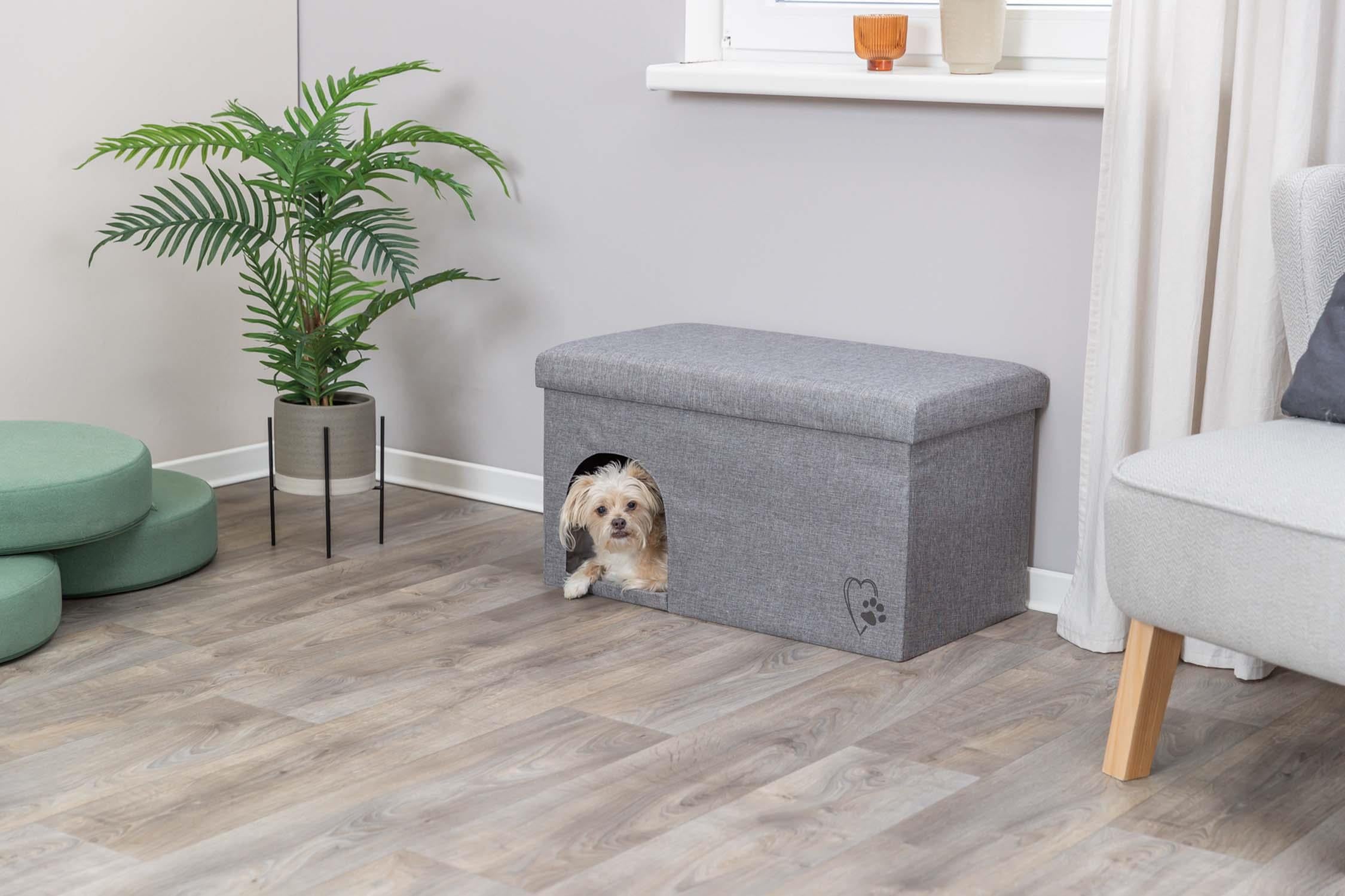 Koja Kimy, 72 × 40 × 40 cm, ljusgrå