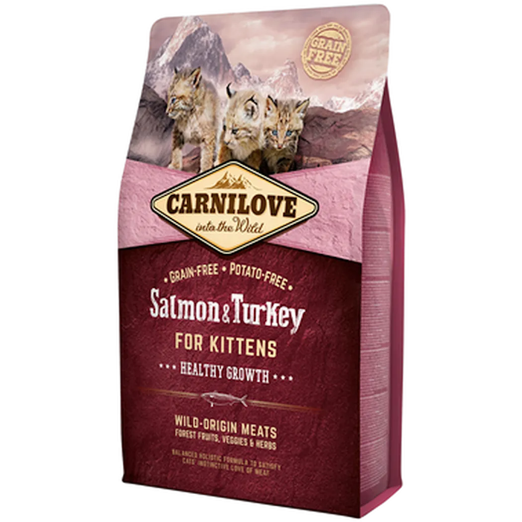 Carnilove Salmon-Turkey Kitten Healthy Growth