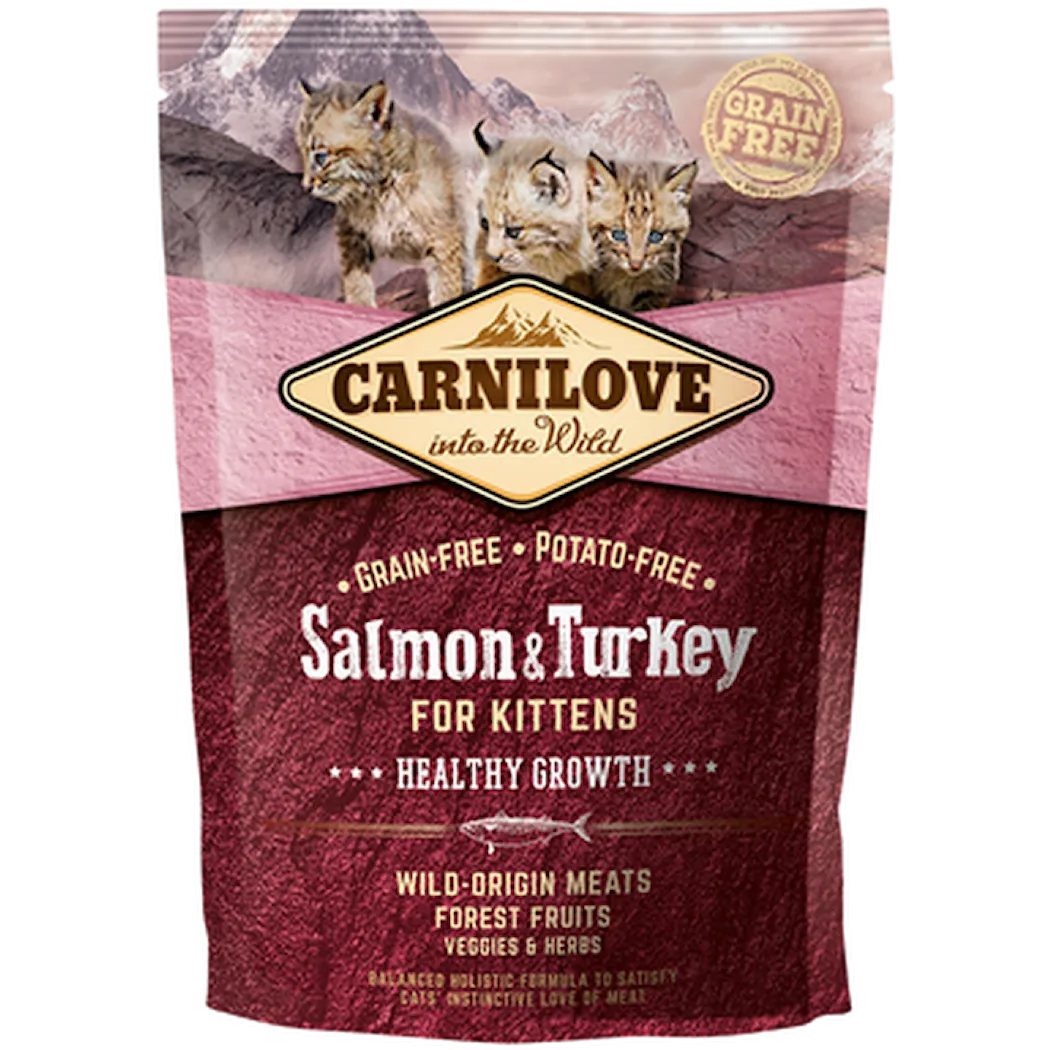 Carnilove Salmon-Turkey Kitten Healthy Growth