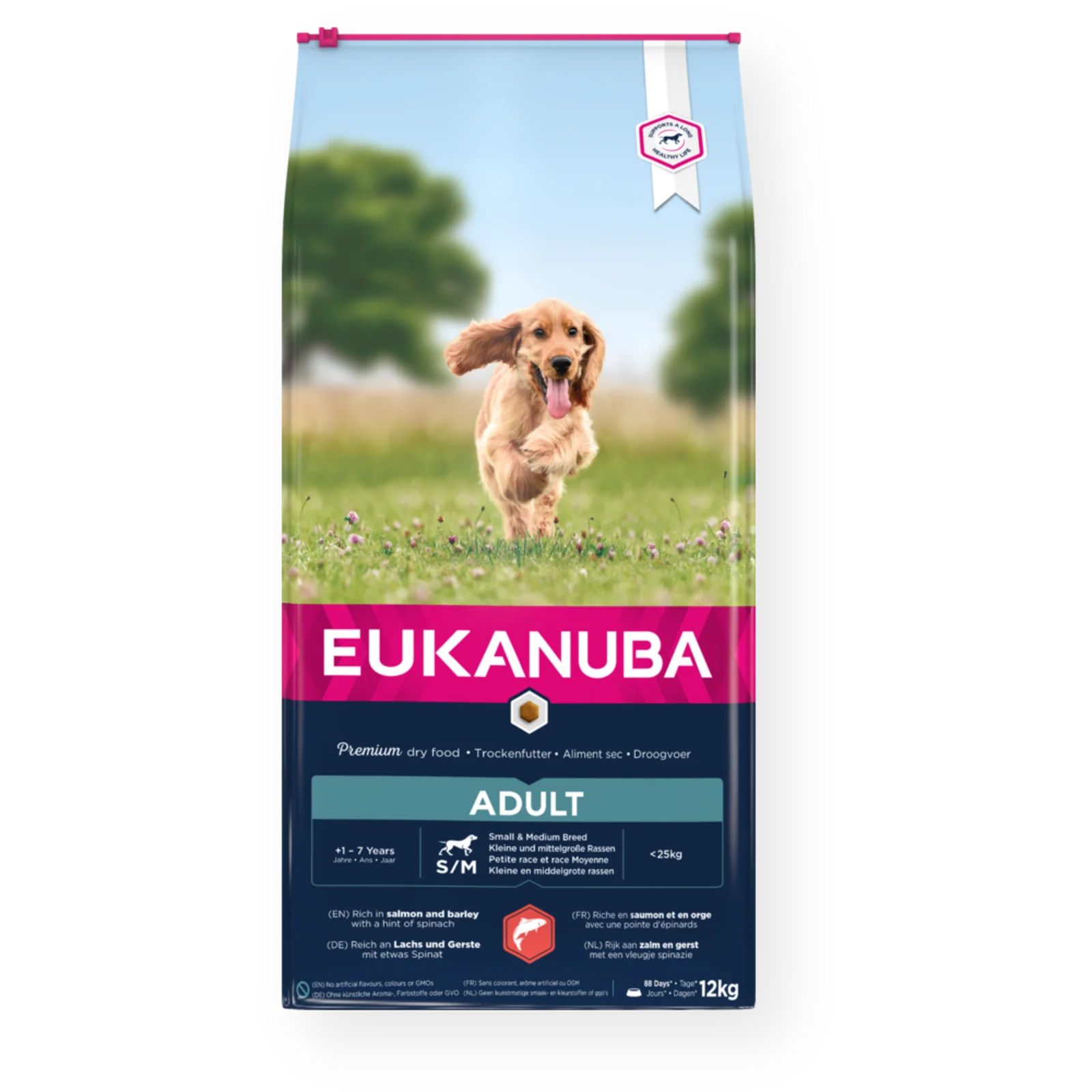 Eukanuba Dog Adult Small/Medium Breed Salmon & Barley