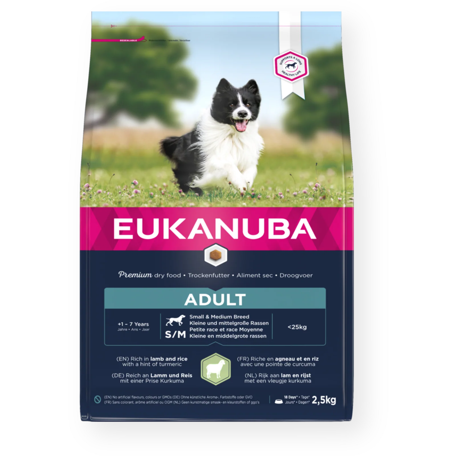 Eukanuba Dog Adult Small & Medium Lamb & Rice