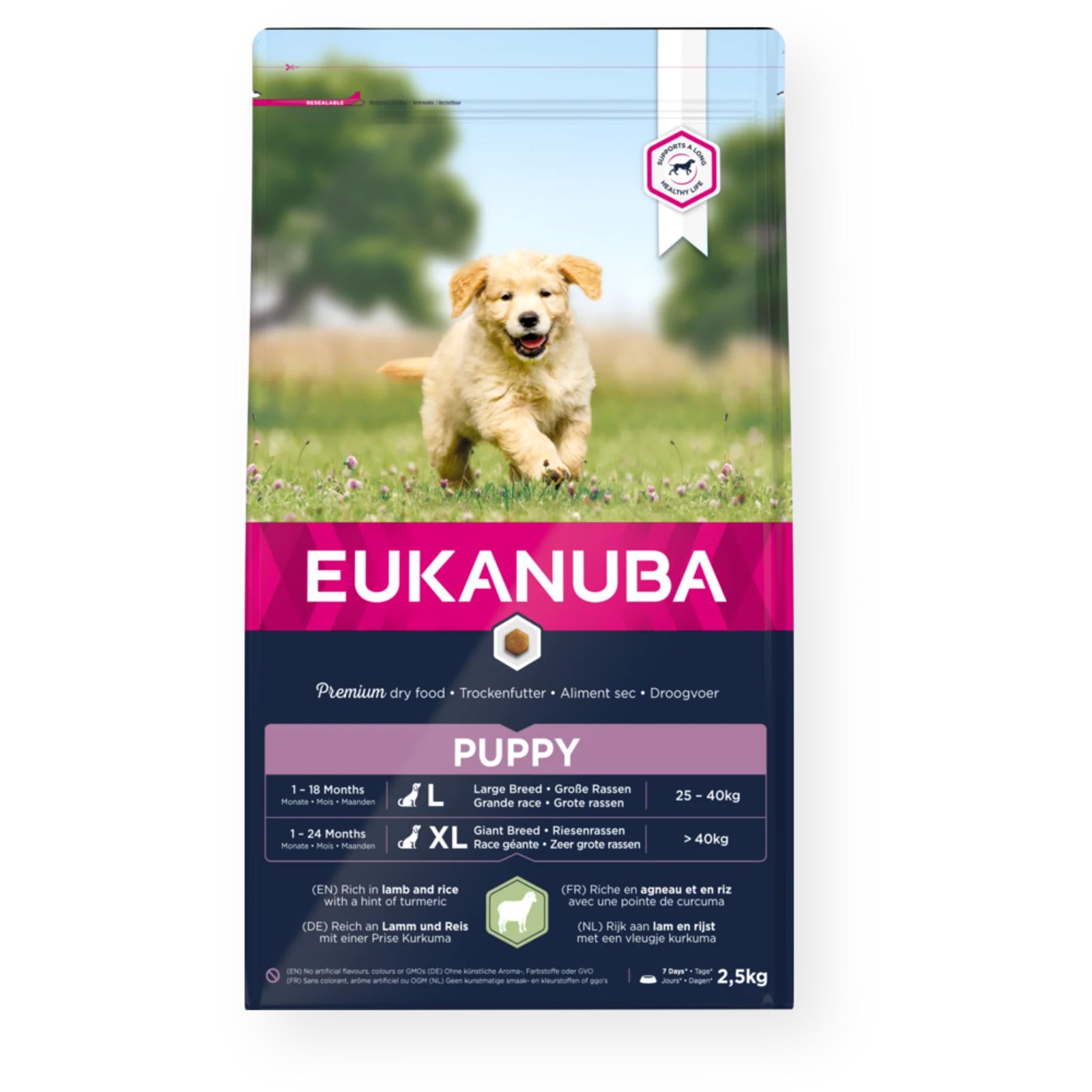Eukanuba Dog Puppy & Junior Large Lamb & Rice