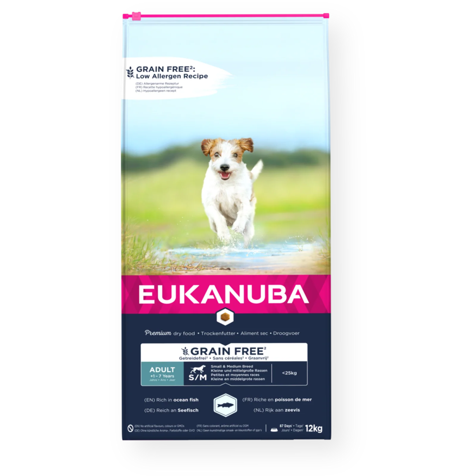 Eukanuba Dog Grain Free Adult Small/Medium Ocean Fish