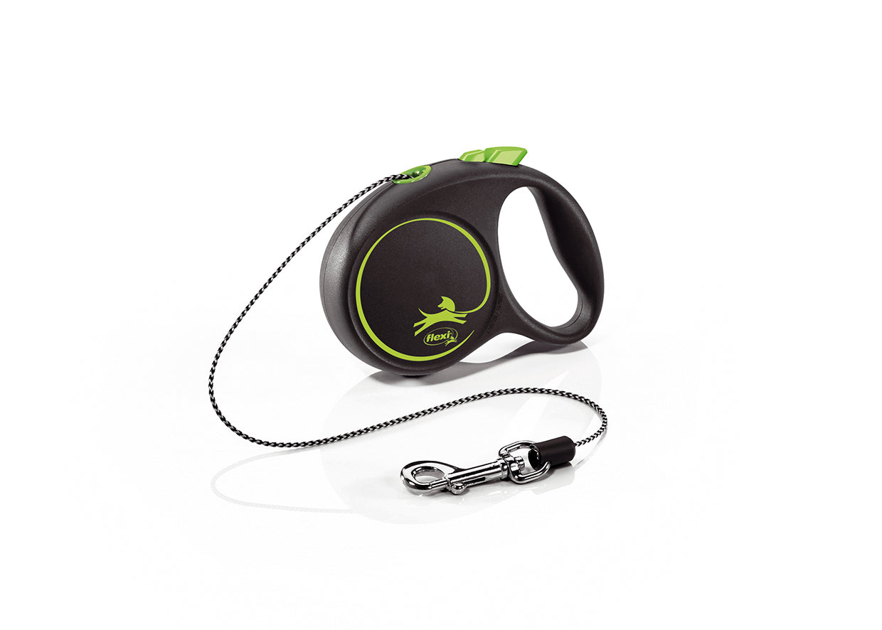 Flexi Black Design - snöre Grön
