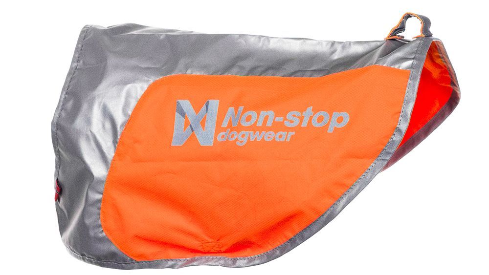 Non-stop dogwear Reflection blanket Orange/Gray