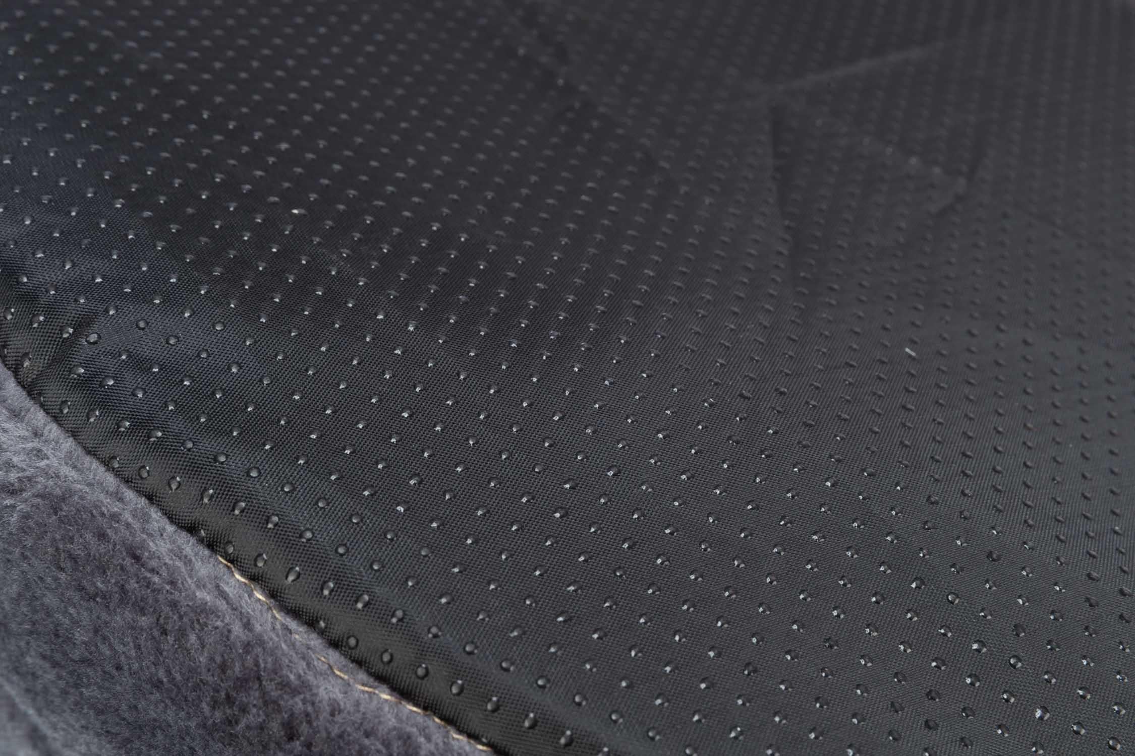 Minou bädd, rund, ø 47 × 26 cm, grå/ljusgrå