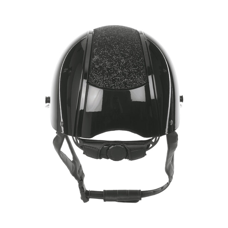 Lami-cell Amelia Mips Glossy Glitter Ridhjälm Svart