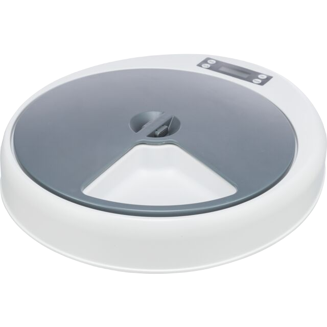 Trixie Foderautomat, Vit/Grå