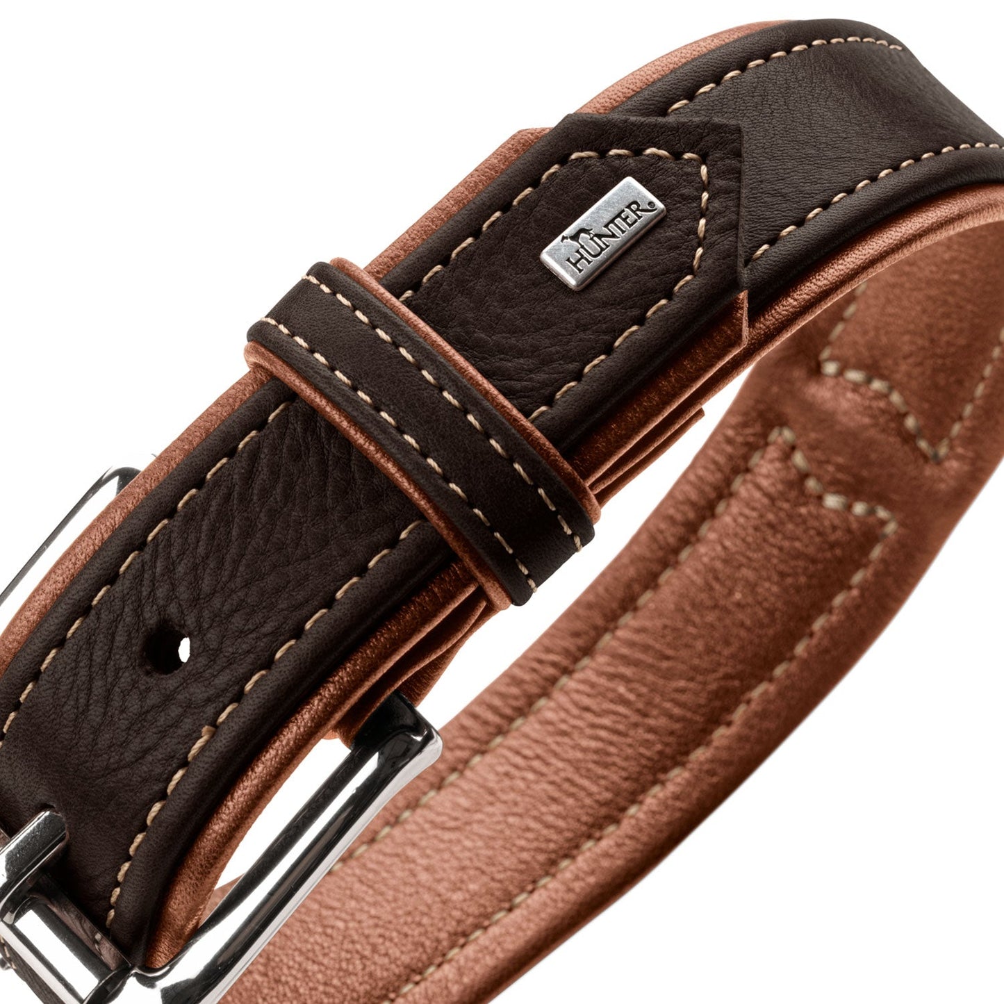 HUNTER Canadian Up halsband Svart/Cognac