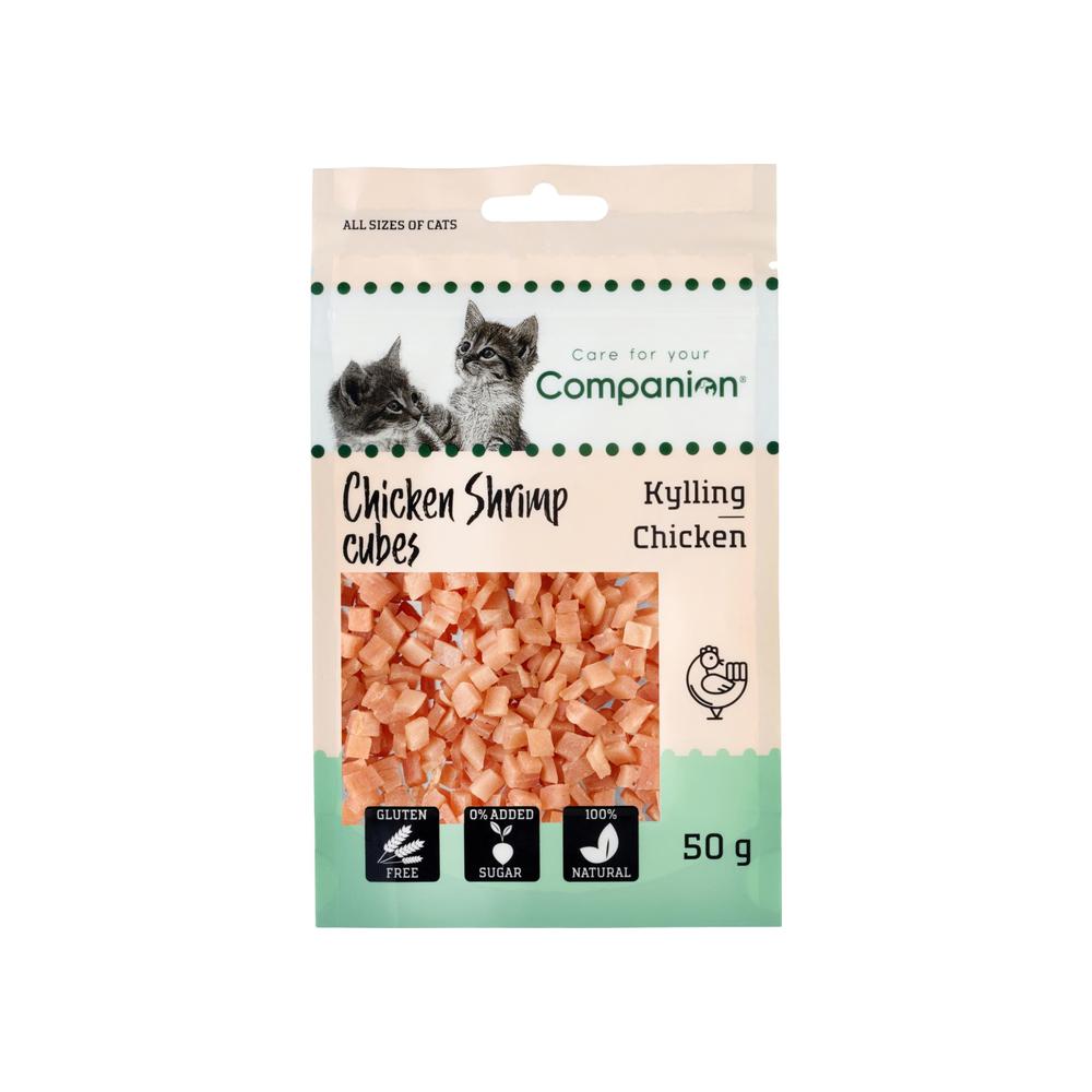 Companion Shrimp Cubes (Kylling) X 18