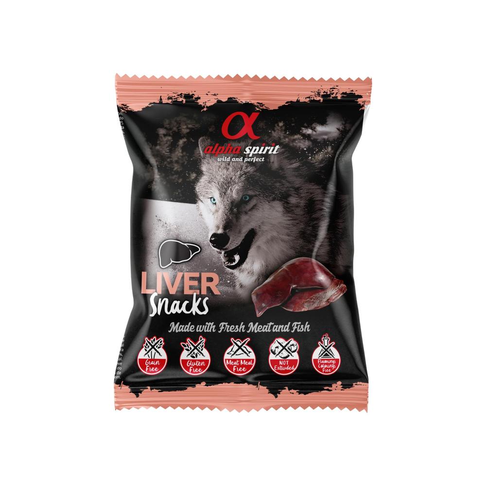 Alphaspirit Alphaspirit Liver Snack (Svinelever)