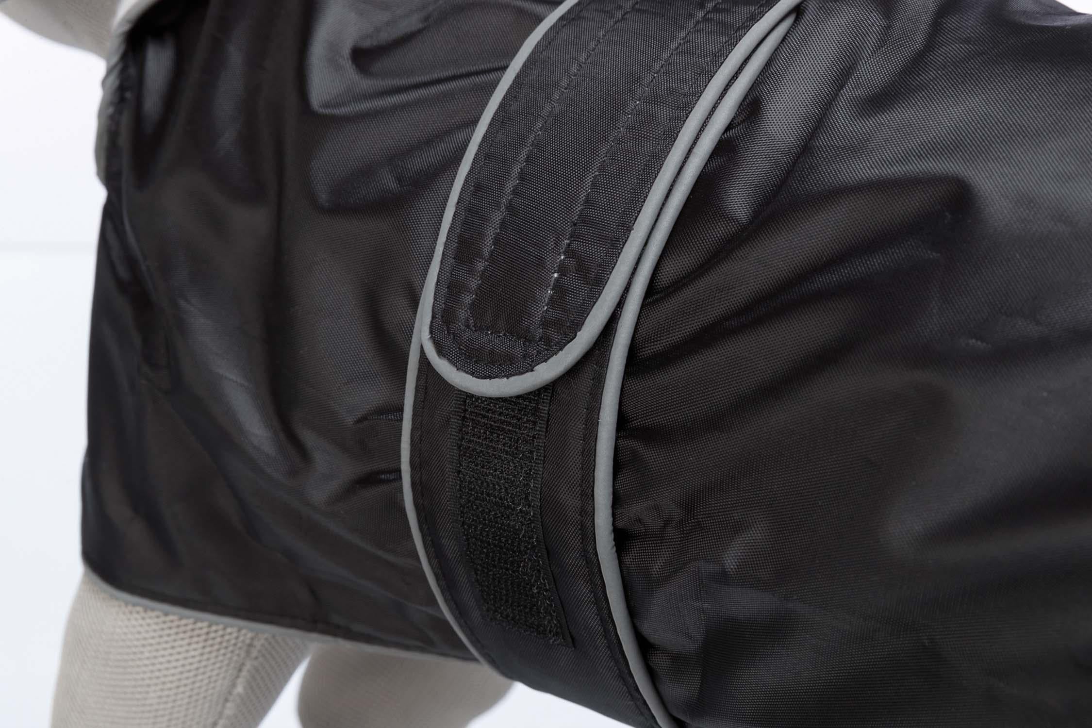 Orléans Hundtäcke Reflex/Fleece 45 cm, svart